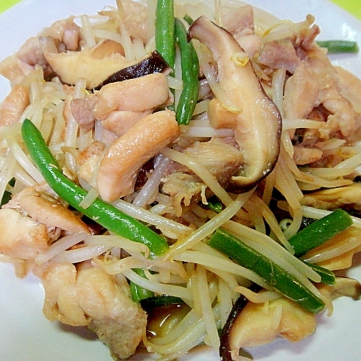 もやしと鶏肉椎茸の炒め物 レシピ 作り方 By Mint74 楽天レシピ もやしと鶏肉椎茸の炒め物 レシピ 作り方 By Mint74 楽天レシピ